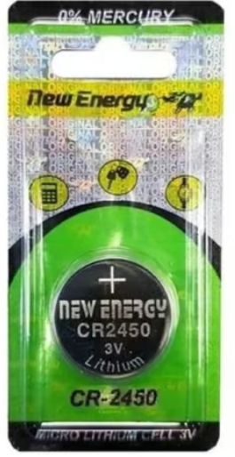 New Energy bateria CR 2450