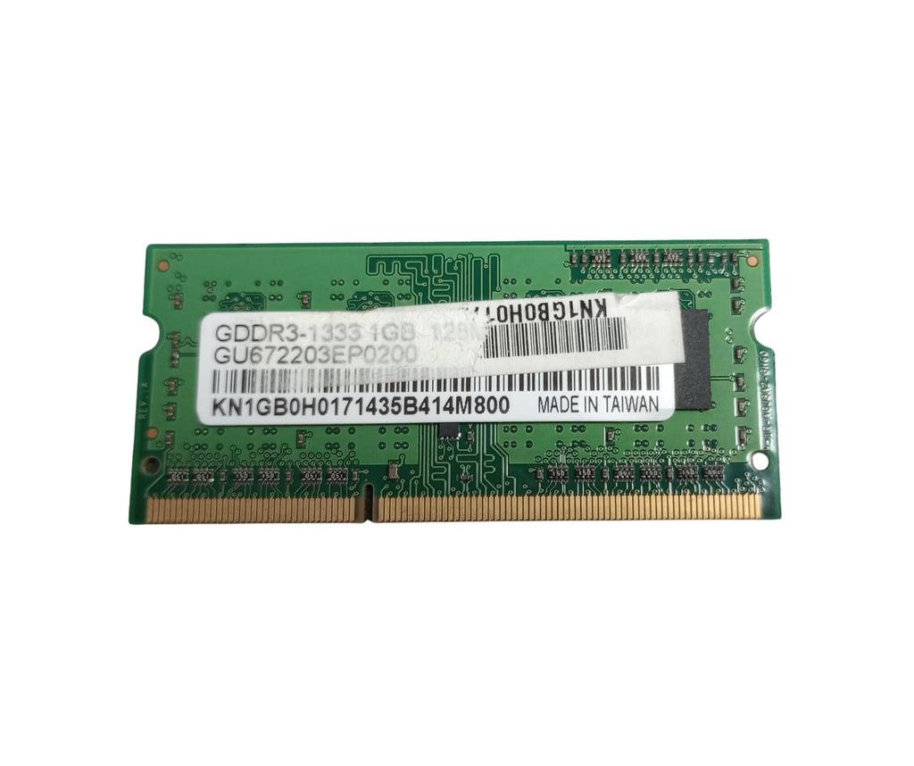 RAM DDR3 1 GB para laptop