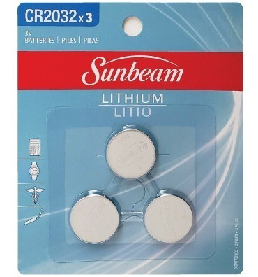 Sunbeam Bateria 2032 unidad