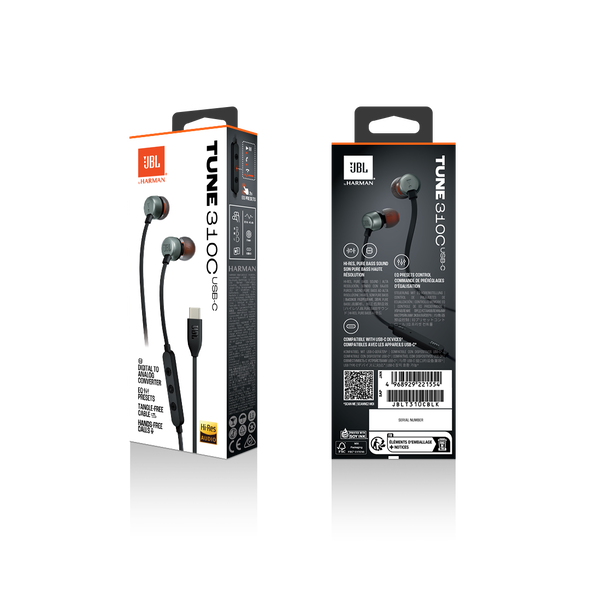 Auriculares JBL Tune310C con cable USB-C