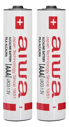 aiwa AAA 2 pack Batería alcalina