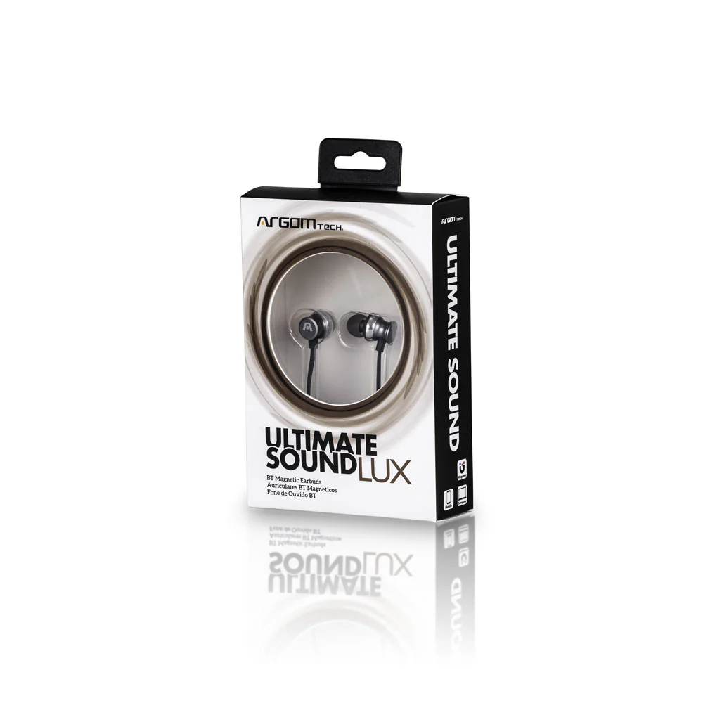Argom Tech Ultimate Sound Lux auriculares BT Magneticos ARG-HS-2133SL