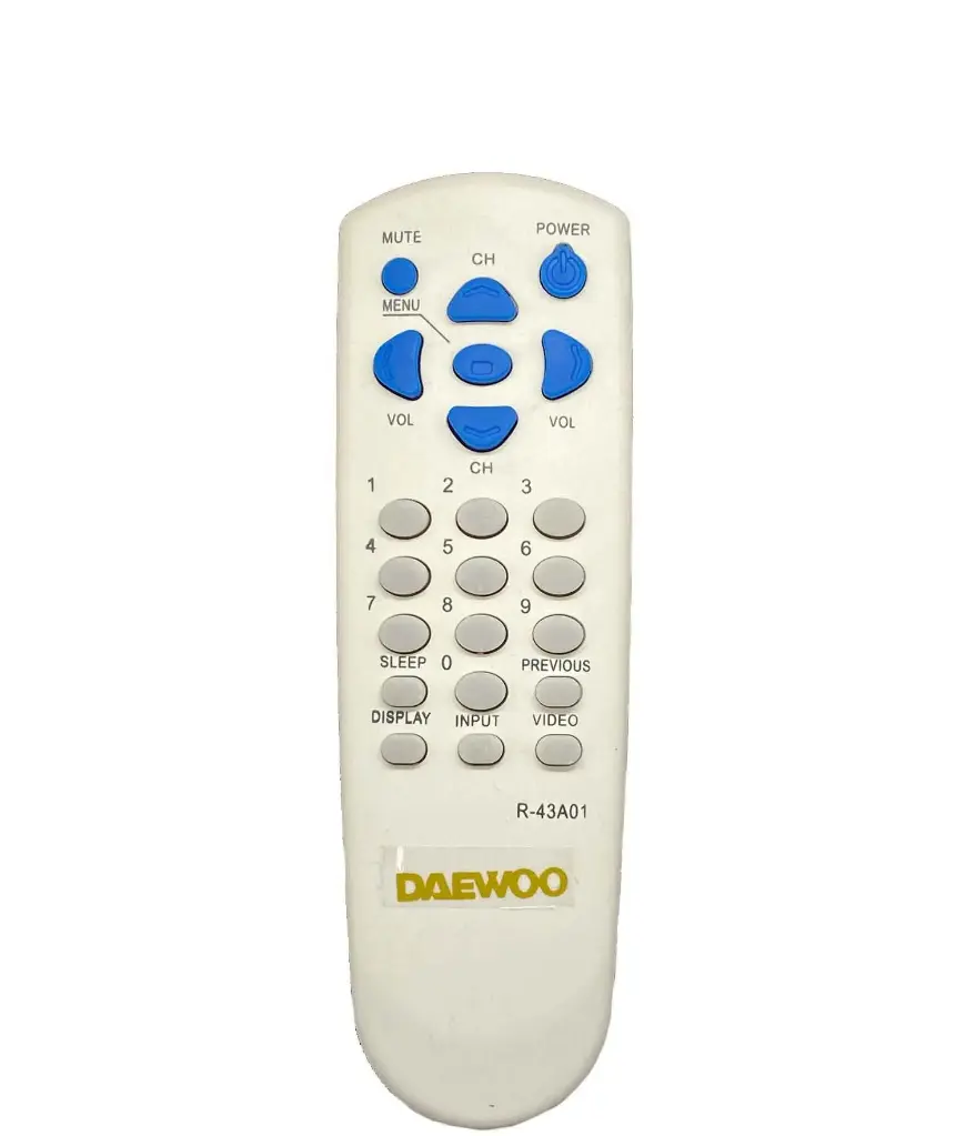 Control Remoto Genérico Compatible Tv Daewoo Antiguos