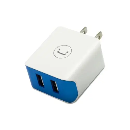 Unnotekno Cargador de pared doble USB 20w 