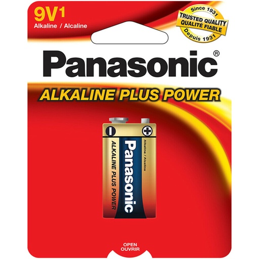 Panasonic bateria 9V alcalina