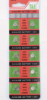 T&E Batería Alcalina 1.55V