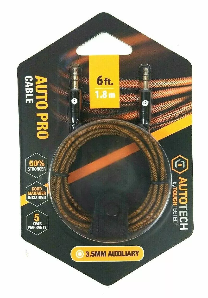 Cable Auxliar Auto Pro trenzado 1.8 m