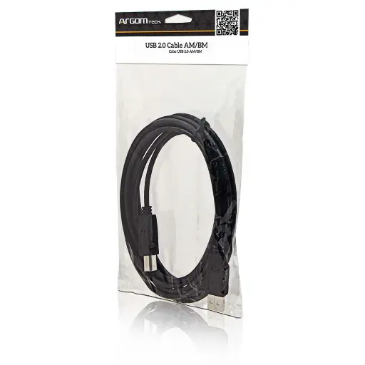 Argom Cable USB2.0 A/B Printer - impresora 3 metros