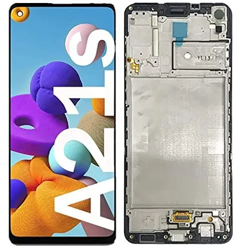 Samsung pantalla original con marco para A21S