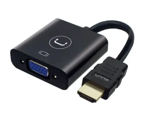 UnnoTekno Adaptador HDMI a VGA 